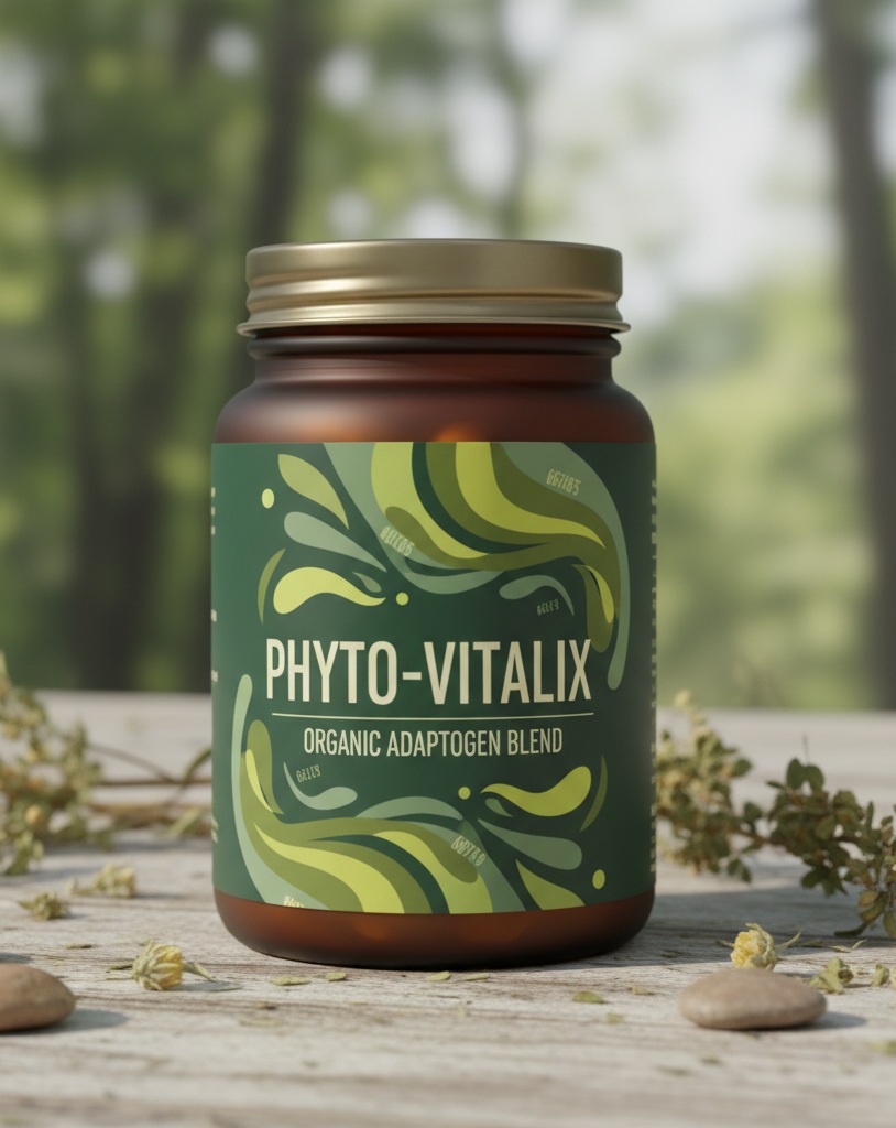 PHYTO-VITALIX package displayed on natural textured background